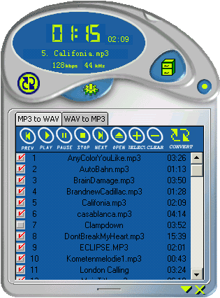 1st Mp3 Wav Converter Screenshot